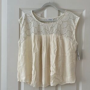 Liver Pool  Cream Lace Women's Blouse